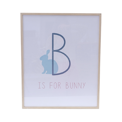 Art - CLEARED B is for Bunny