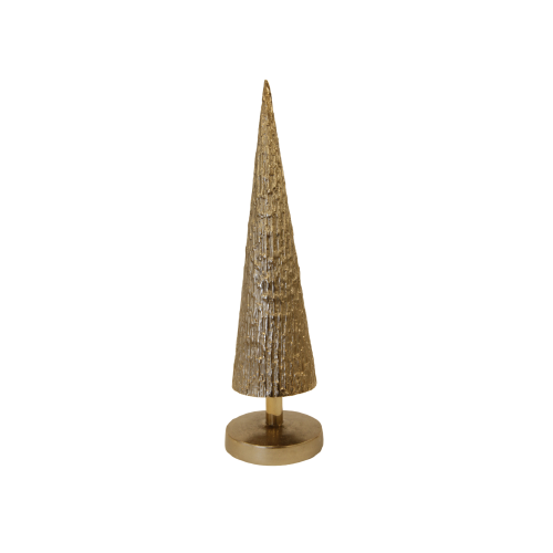Gold Christmas Tree 14.5" - Small
