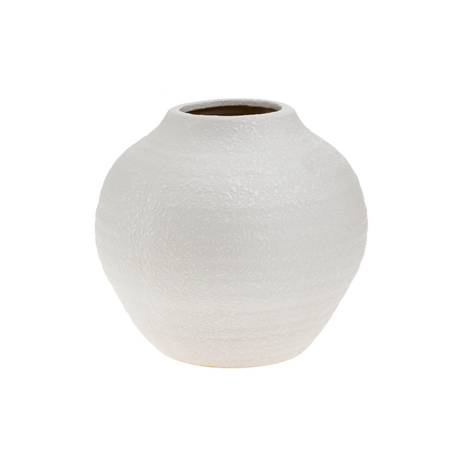 Serres Stoneware Cream Vase