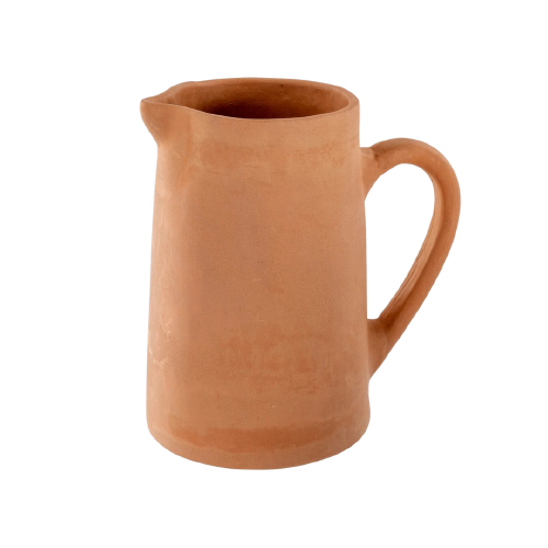 Small Terracotta Pitcher Vase