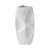 Small Triangular Deco Cream Vase