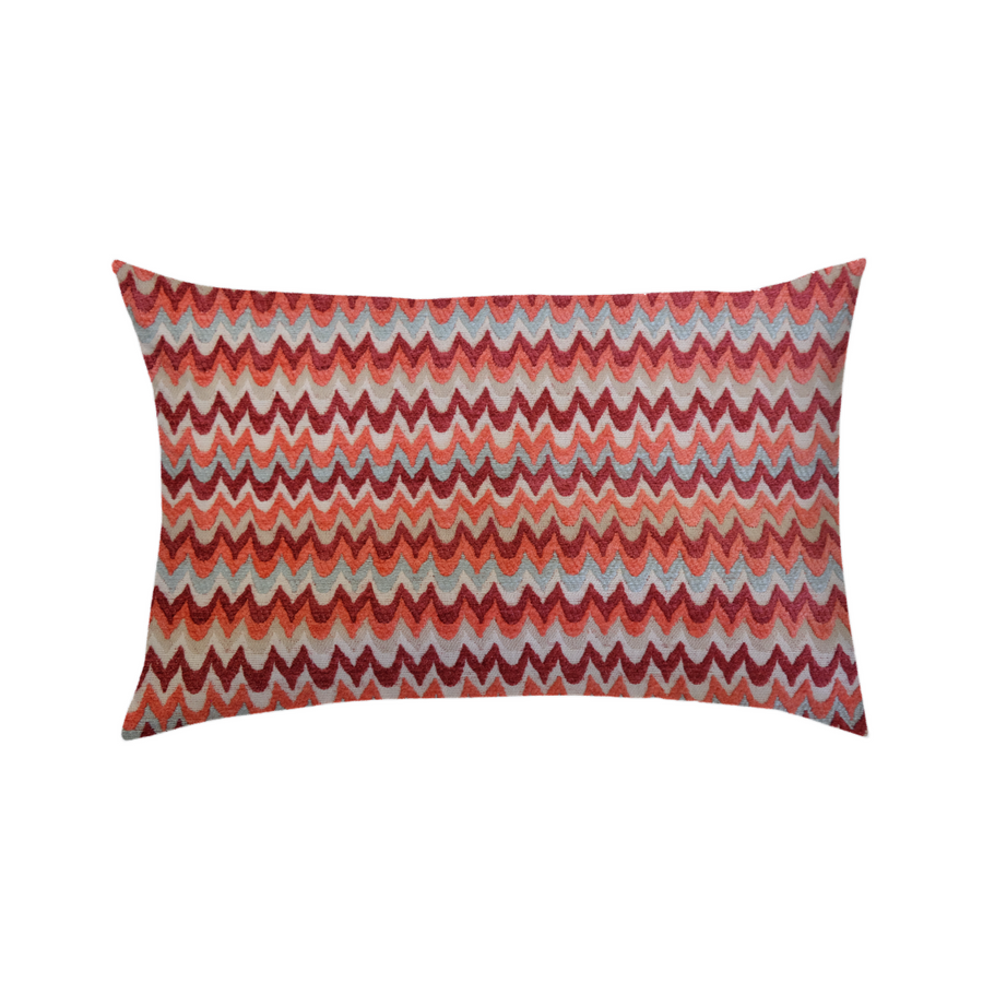 14x24 - Red & Pink Waves