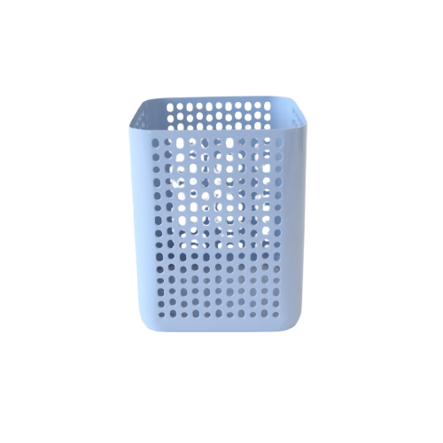 Utensil Holder - Blue Plastic