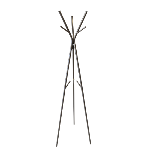 Coat Rack - Silver Metal Modern