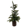 Christmas - Tree Small w/Pinecones & Natural Wood Base