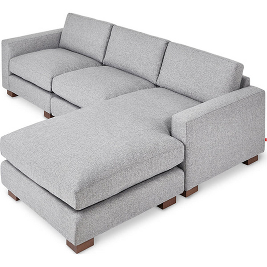 Sofa - Condo Sectional Parkdale Parliament Stone - 103¨ Gus Modern