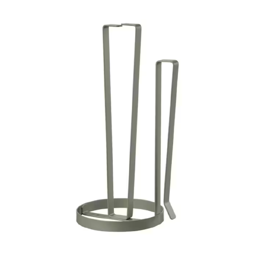 Paper Towel Holder Grey/Green