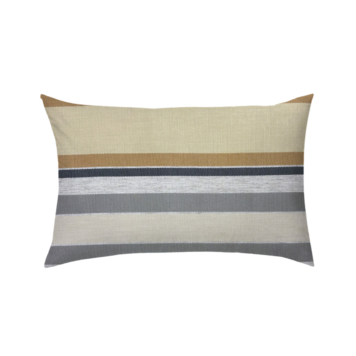 14x24 Mustard, Blue & Grey Stripes