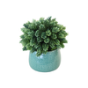 Large Crackle Blue/Green Pot