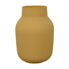 Mustard Matte Vase w/ Glossy Inside