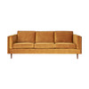 Adelaide Velvet Rust Sofa