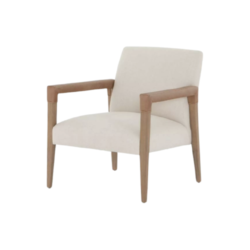 Reuben Harbor Natural Accent Chair