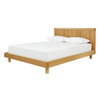 Odeon White Oak Queen Complete Bed