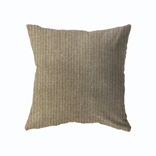 18x18 - Pink and Taupe Woven