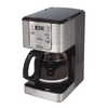 Silver & Black Drip Coffee Maker