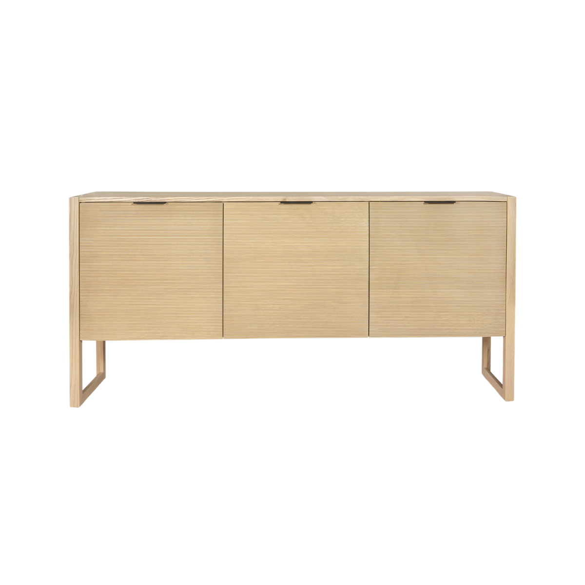 Irving 3 Door Natural Console
