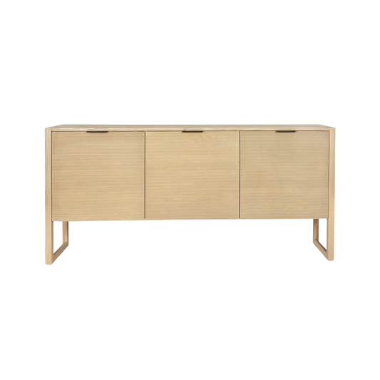 Irving 3 Door Natural Console