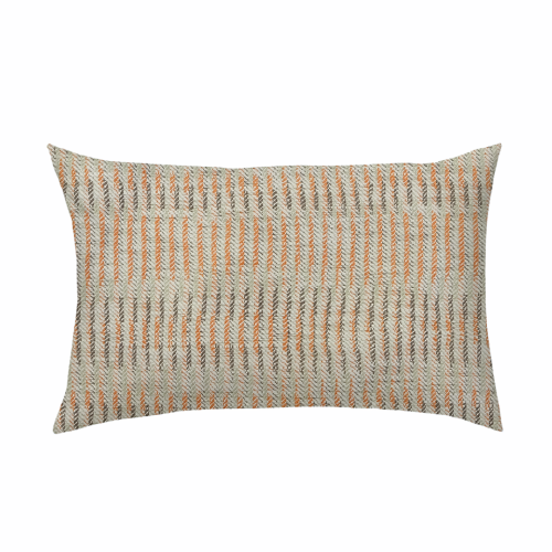 11x14 - Orange, Grey & Beige Waves