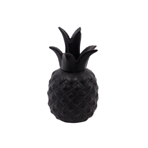 Sculpture - Pineapple Matte Black