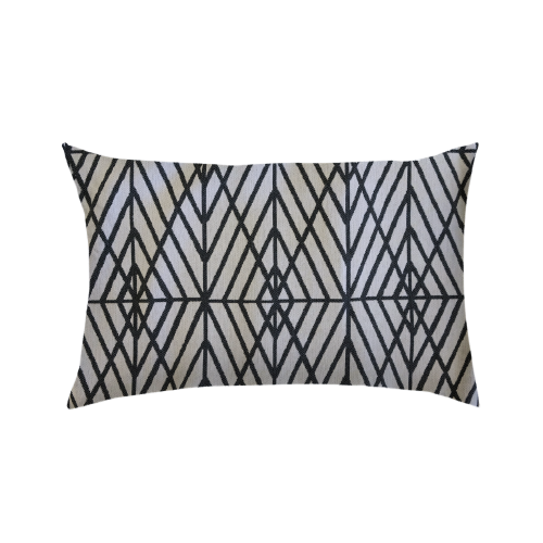 14x24 - White w/ Grey Lined Pattern
