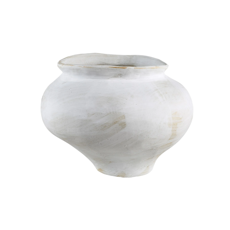 Ella Curved Terracotta Vase