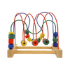 Wooden Bead Slider Roller Coaster