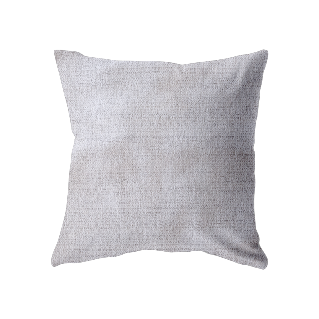 18x18 - Cream, Grey & White Textured