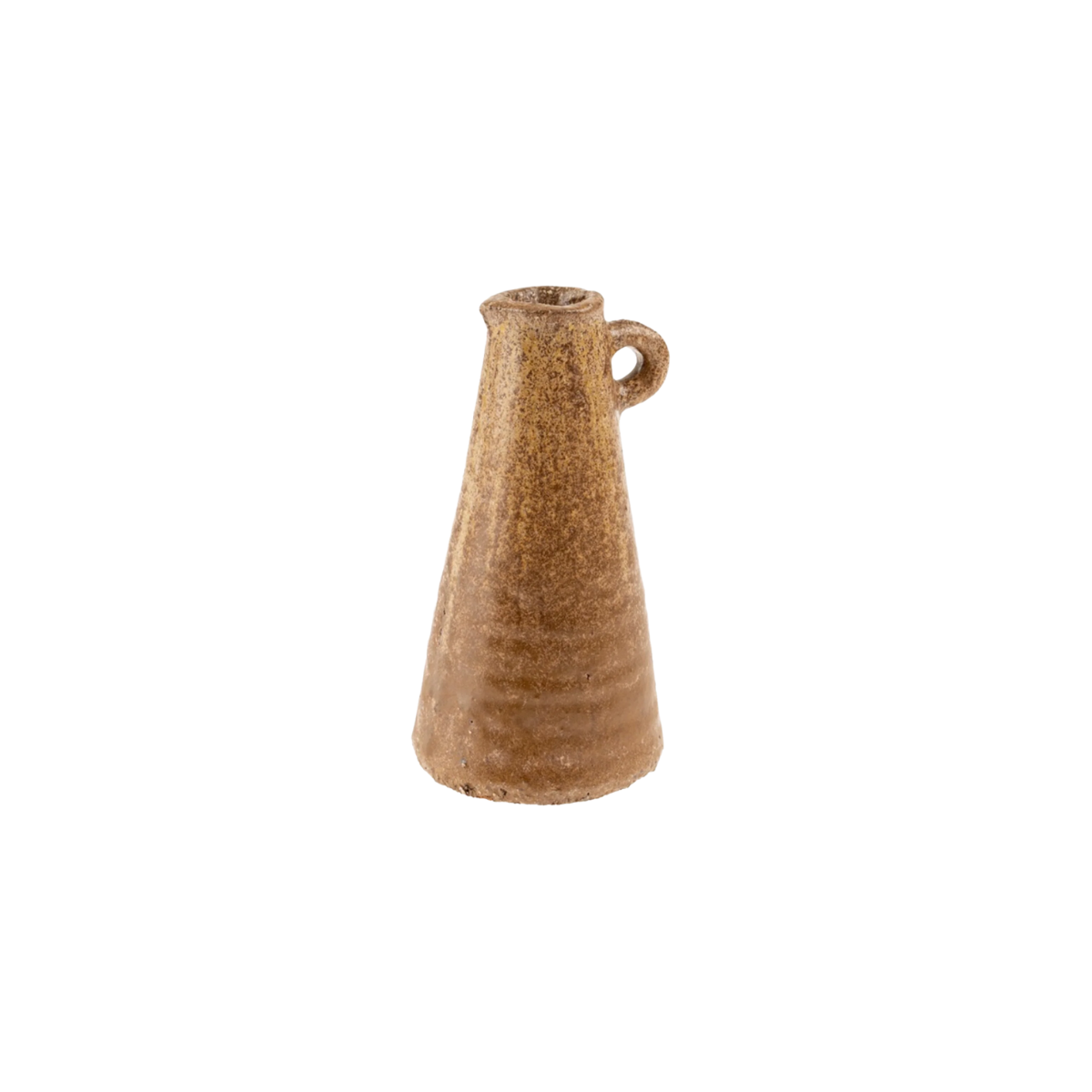Earthen Terracotta Vase with Handle
