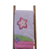 Quilt - Twin White & Pink Children's Patched w/ Butterflies