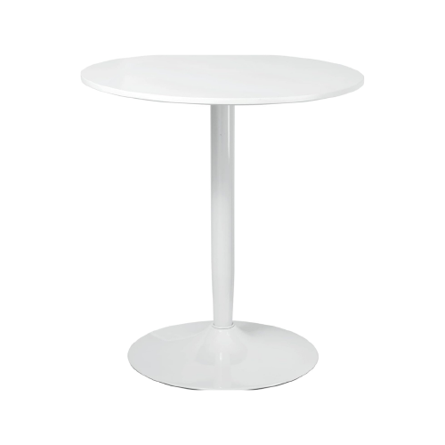 Round White Bistro Table