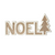 Christmas Tabletop Ceramic Noel and Tree Decor