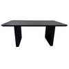 Rectangle Black Dining Table