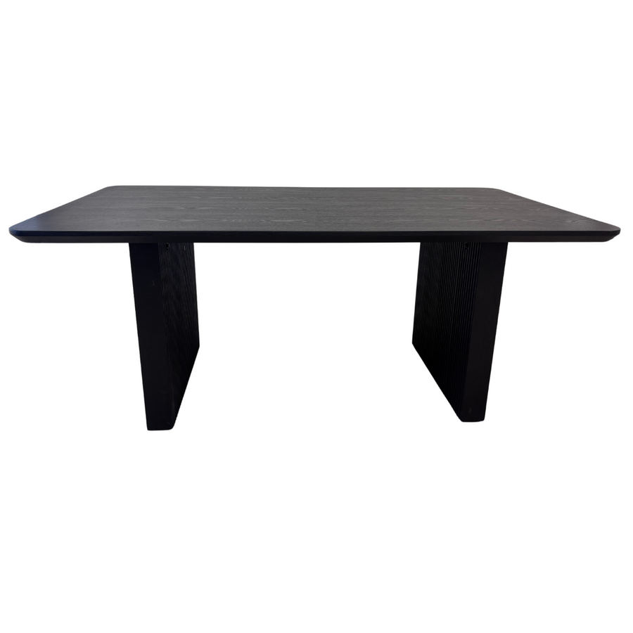 Rectangle Black Dining Table