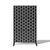 Quadra Black (3 Piece Set) Privacy Screen