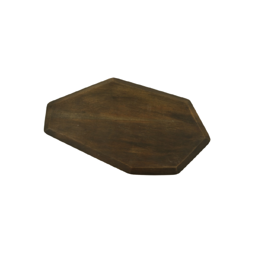 Tray - large flat acacia wood platter