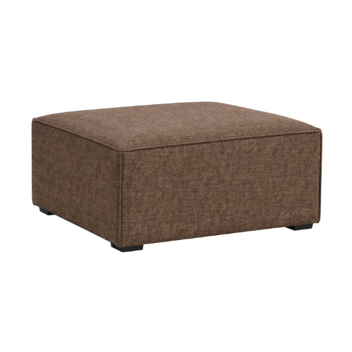 HAYDEN Sectional Dark Brown Ottoman