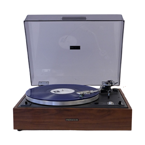 Pioneer Walnut Turntable