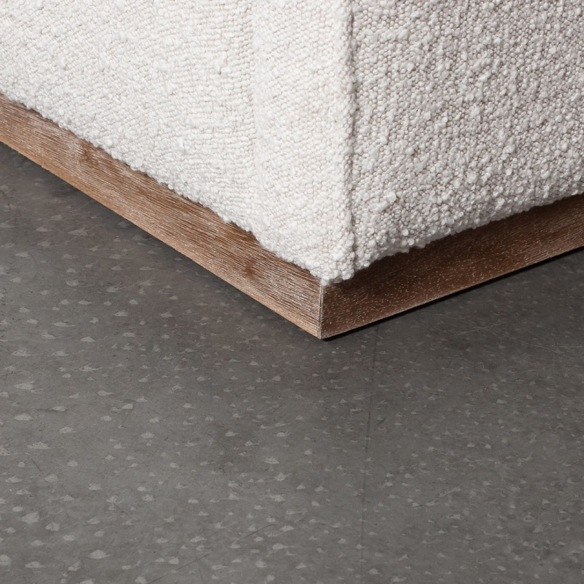 Cream Boucle Evita Sofa