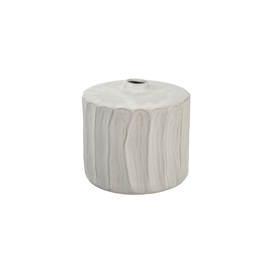 Conifer White Small Vase