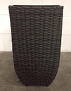 Tall Woven Brown Pot