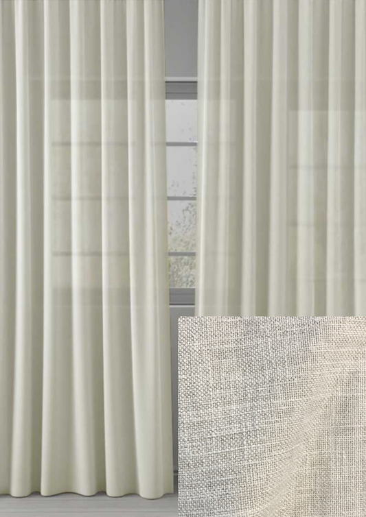 Drapery Panel - Nuance Parchment W56"