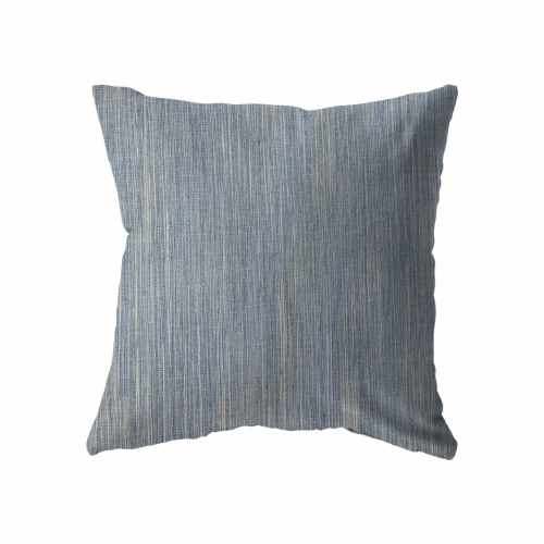 18x18 - Blue w/ White Stripe