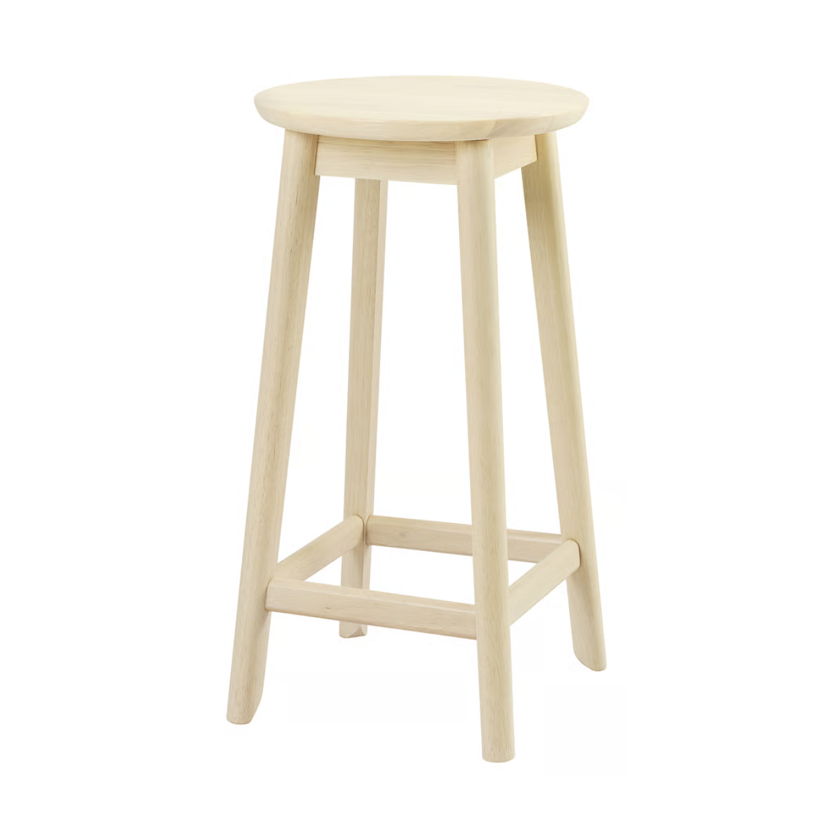 Rubberwood Bar Counter Stool