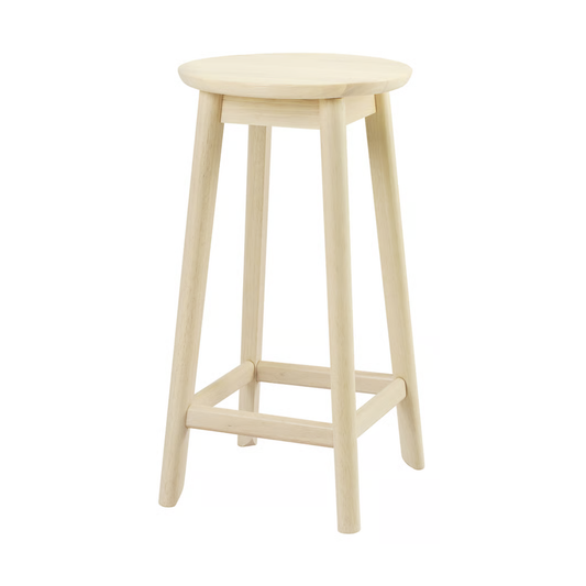 Rubberwood Bar Counter Stool