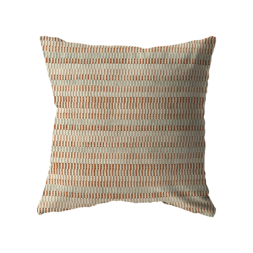 18x18 - Red & Blue Woven Lines