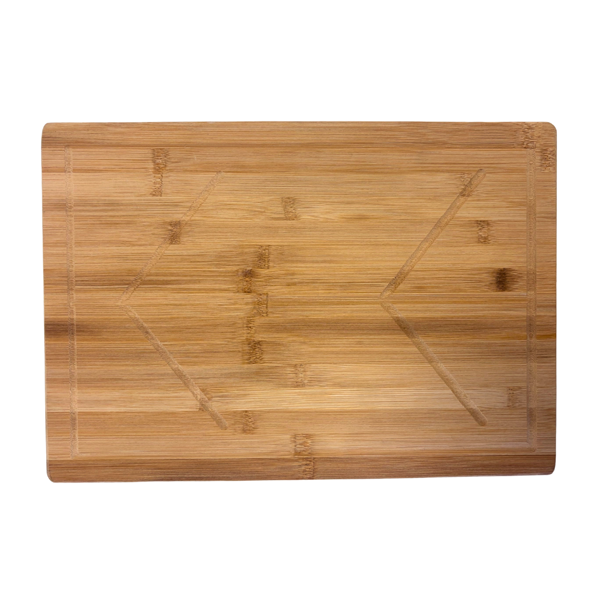 Rectangular Geometric Wood Cutting Board