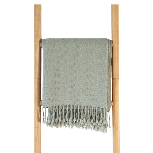 Sage Green Herringbone Turner