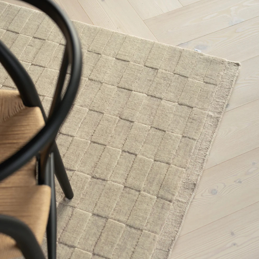 8' x 10' - Hand-Woven Tile Fossil Rug