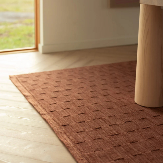 8' x 10' - Hand-Woven Tile Sumac