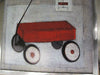 Art - Coast Red Wagon - Small - NOT CLEARED 24" X 24"
